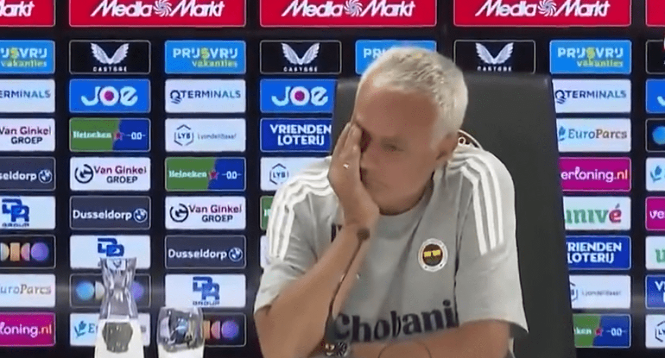 Ο Ζοσέ Μουρίνιο βούρκωσε όταν ρωτήθηκε για τον Ζόρζε Κόστα / Screenshot