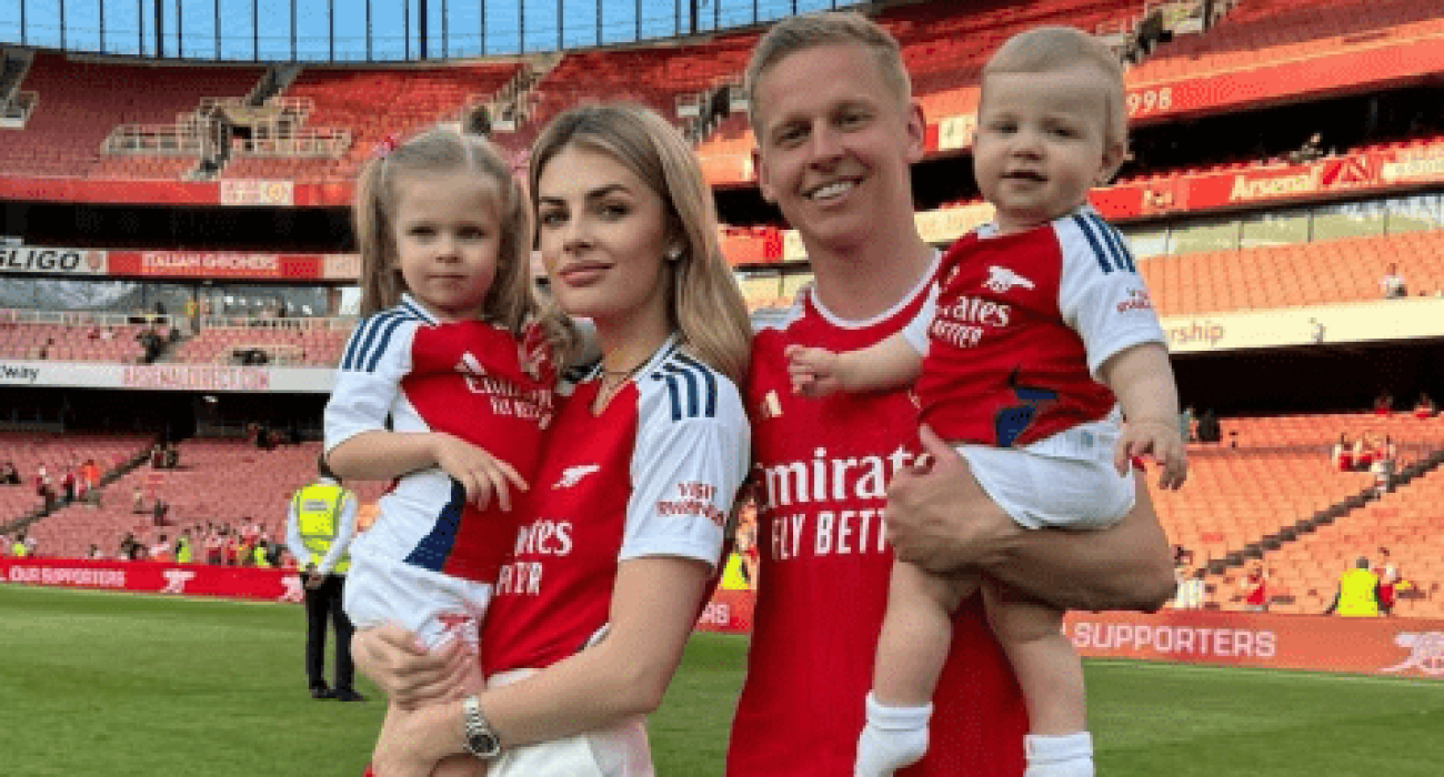 Ο Ζιντσένκο με τη γυναίκα και τις δύο κόρες του/ Πηγή: Zinchenko IG