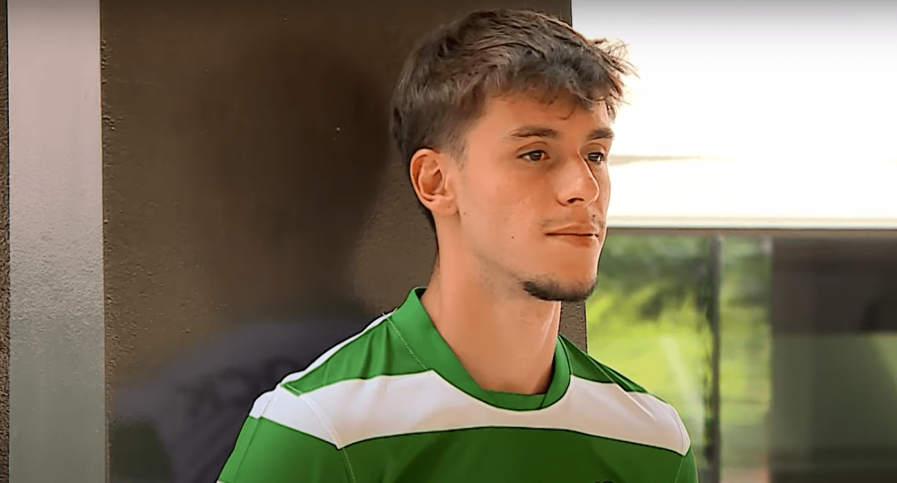 Ο Γιώργος Βαγιαννίδης με τη Σπόρτινγκ Λισαβόνας / Screenshot