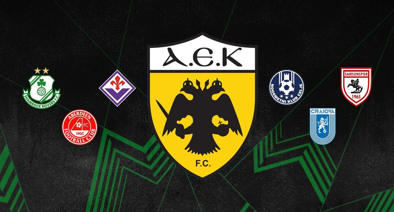 Οι αντίπαλοι της ΑΕΚ στη League Phase του Conference League / Manos Perdikakis