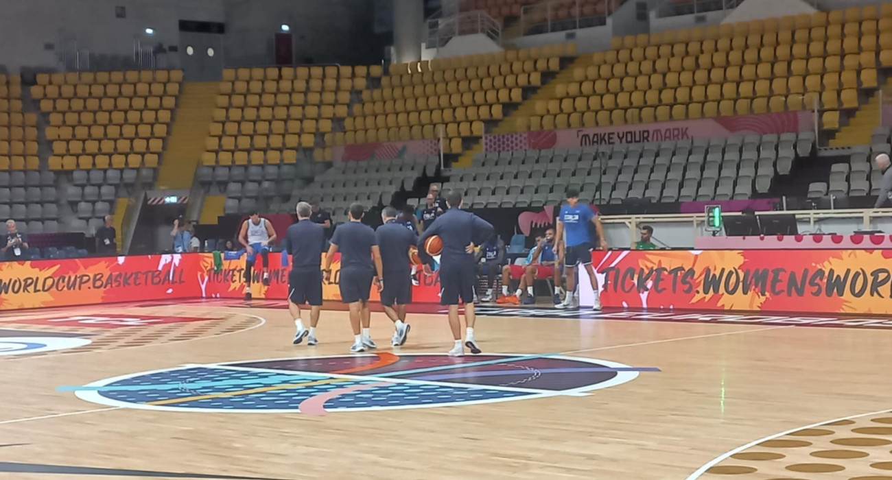 Η προπόνηση της Ιταλίας στην Κύπρο