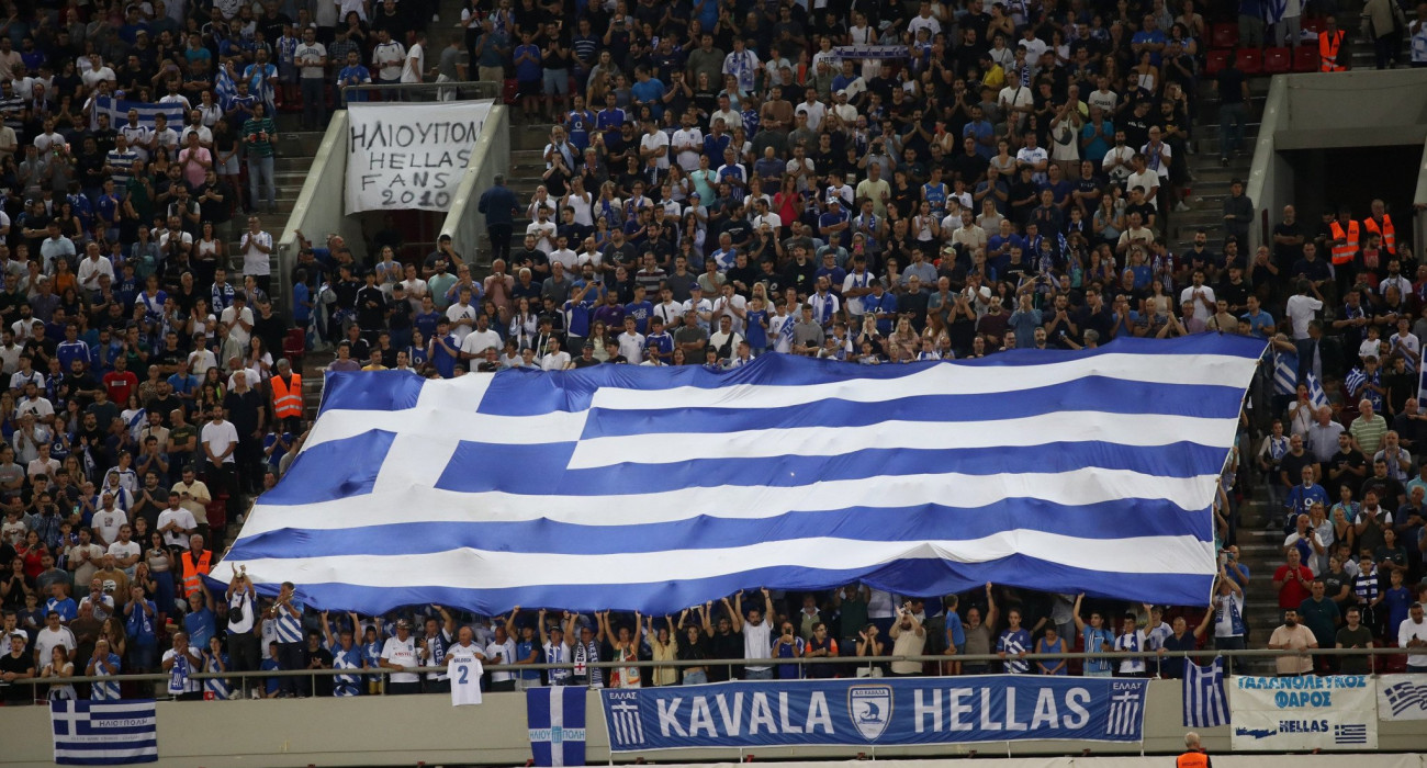 Το «Γ. Καραϊσκάκης» με τα «χρώματα» της Ελλάδας / Πηγή: In Time