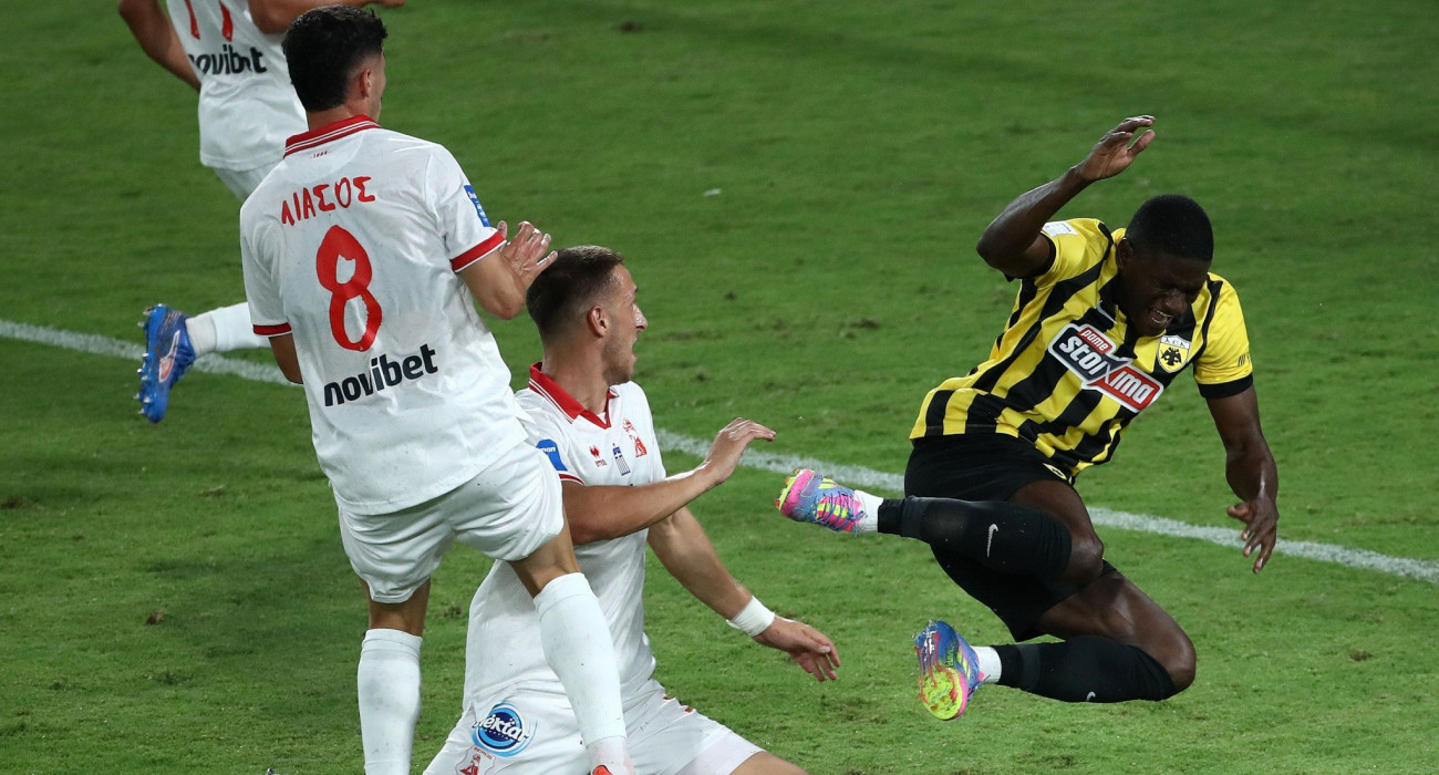 Η φάση του πέναλτι στον Ζίνι / Πηγή: Intime