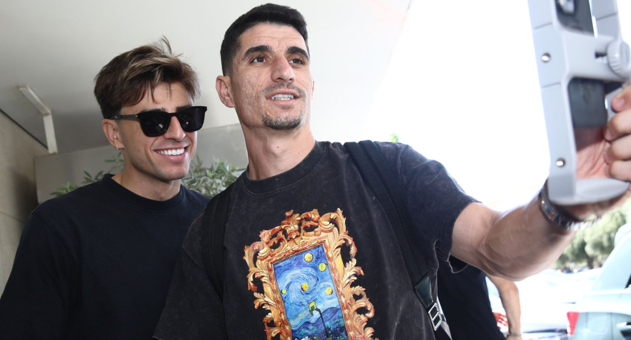 Ο Πέτρος Μάνταλος μαζί με τον Λάζαρο Ρότα / Πηγή: In Time