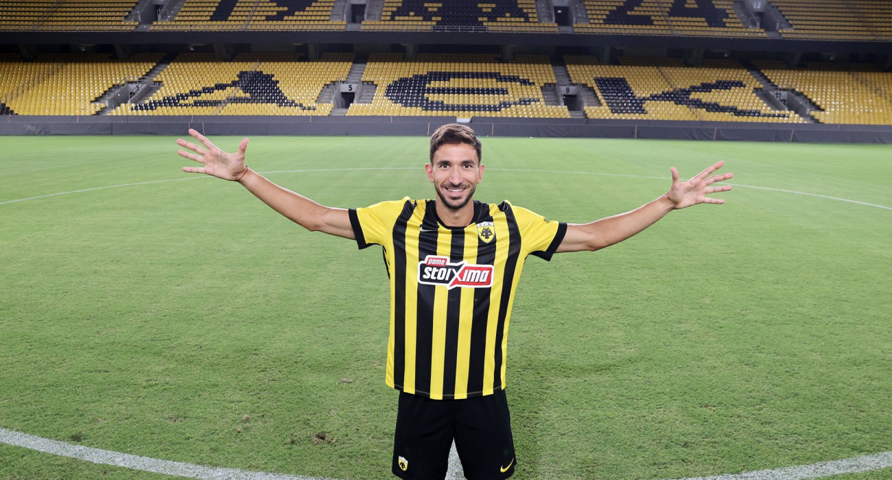 Ο Μάρκο Γκρούγιτς ανακοινώθηκε από την ΑΕΚ / Πηγή: Intime