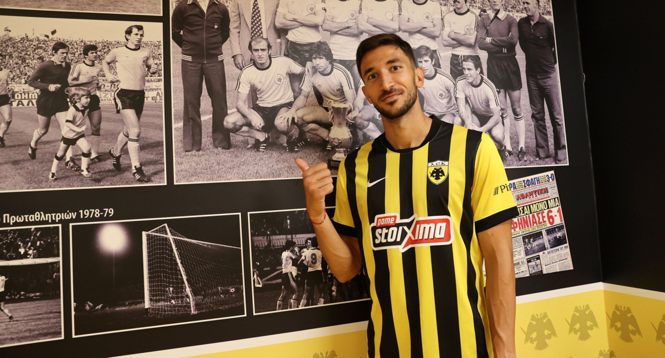 Ο Μάρκο Γκρούγιτς στην ΑΕΚ / Πηγή: Intime