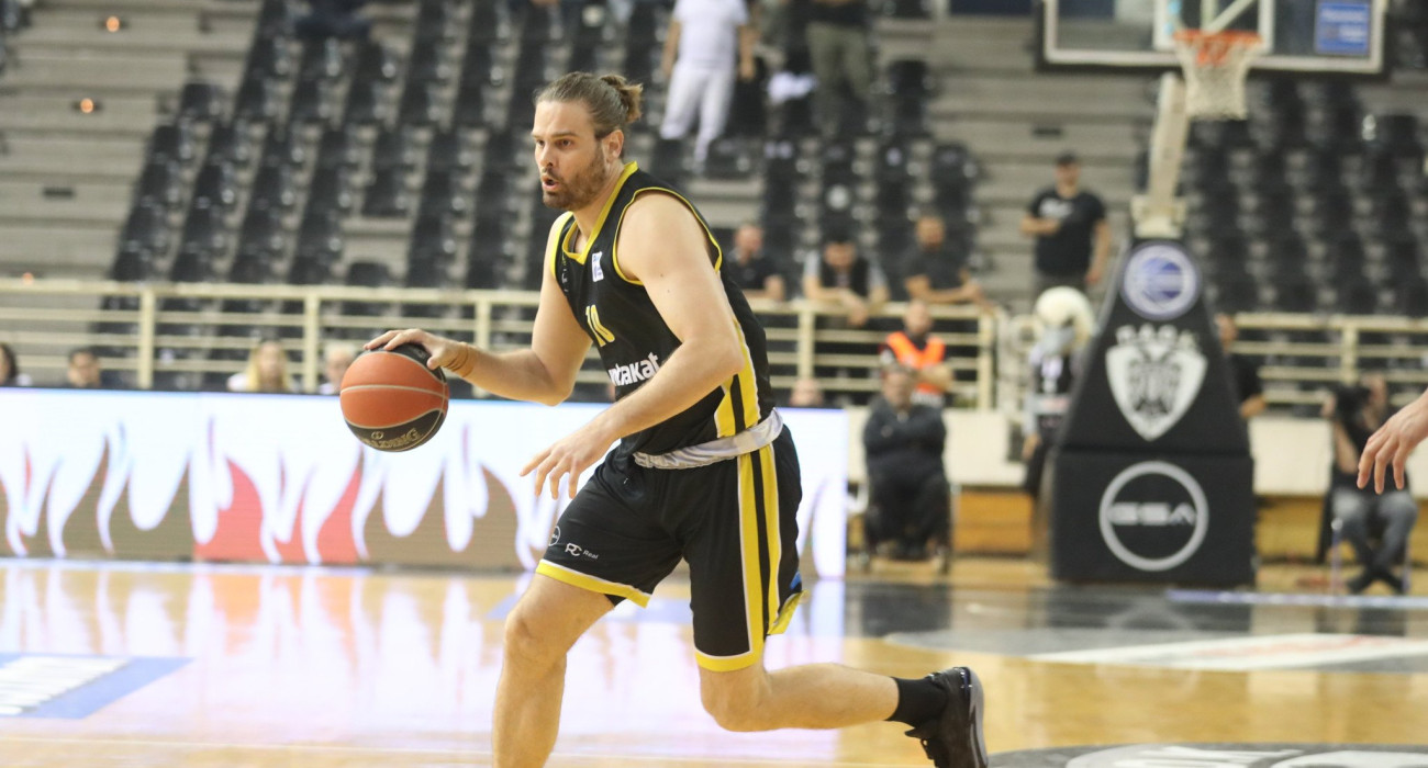 Ο Γιώργος Μπόγρης με τη φανέλα του Αμαρουσίου, Πηγή: Eurokinissi