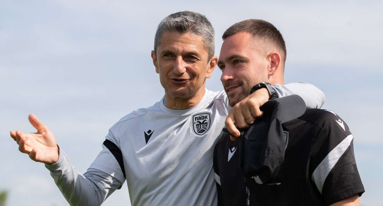 Ραζβάν Λουτσέσκου και Αντρίγια Ζίβκοβιτς/Πηγή: Eurokinissi