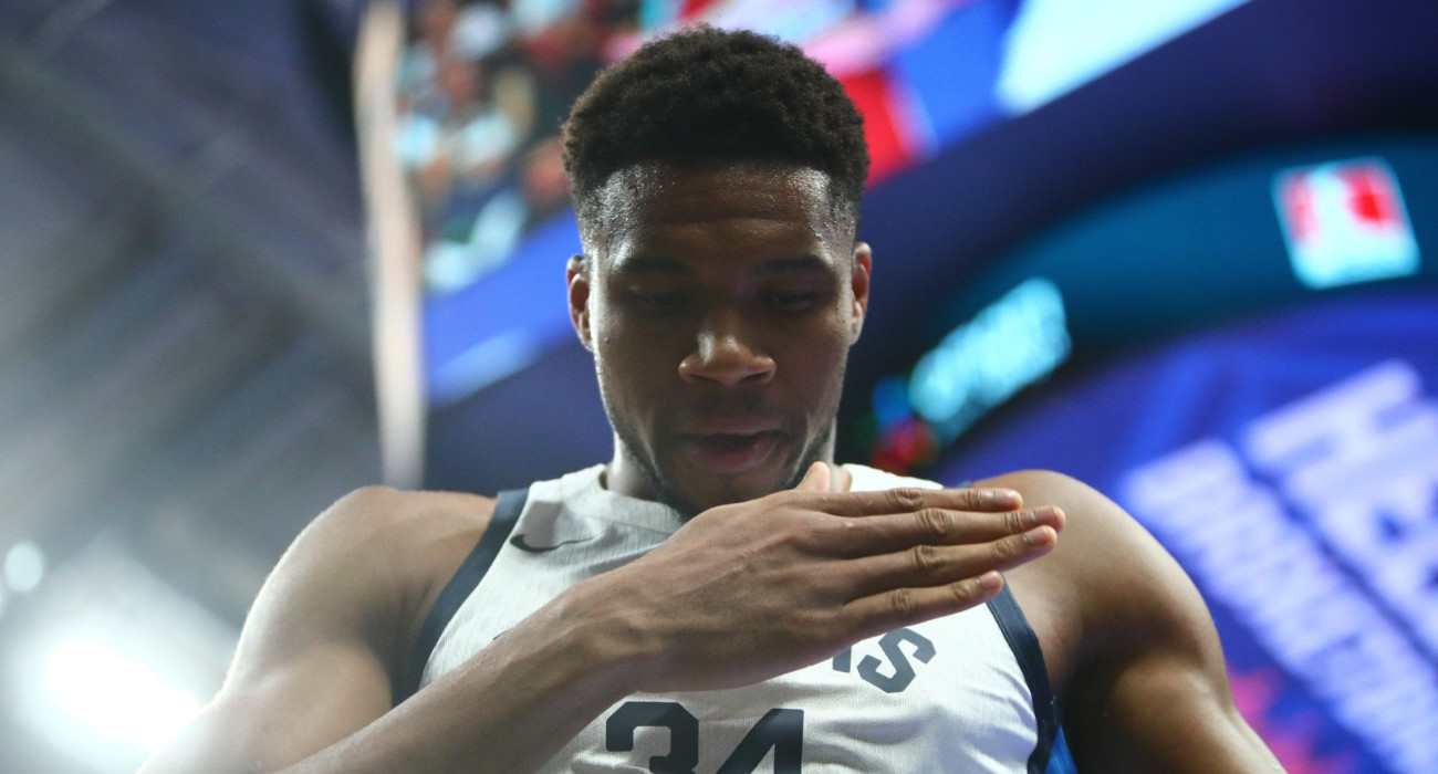 Ο Γιάννης Αντετοκούνμπο/Πηγή: Eurokinissi