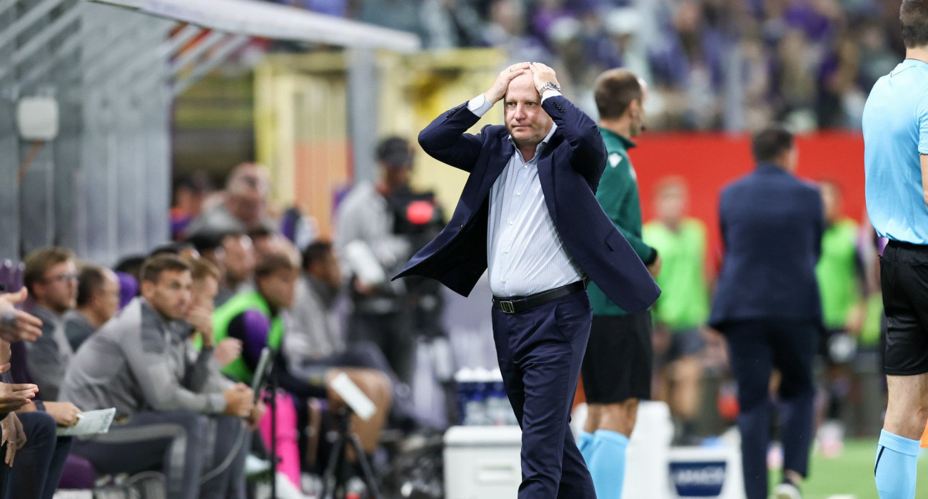 Ο Μάρκο Νίκολιτς σε στιγμιότυπο του παιχνιδιού της ΑΕΚ με την Άντερλεχτ, Πηγή: Eurokinissi