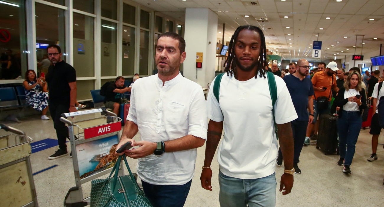 Ο Ρενάτο Σάντσες στην άφιξή του στην Αθήνα για τον Παναθηναϊκό, Πηγή: Eurokinissi