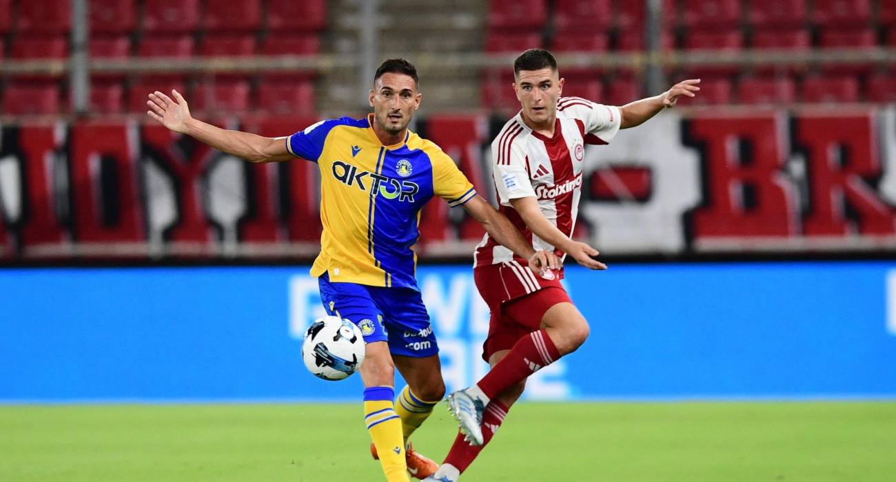 Ο Φεντερίκο Μακέντα στον αγώνα του Αστέρα AKTOR / Πηγή: Eurokinissi