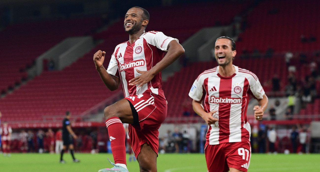 Ελ Κααμπί και Γιάρεμτσουκ πανηγυρίζουν / Πηγή: Eurokinissi