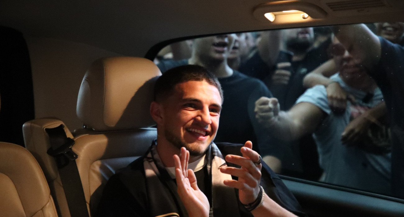 Ο Χρήστος Ζαφείρης που αποτελεί την νέα μεταγραφή της ΠΑΕ ΠΑΟΚ / Πηγή: Eurokinissi