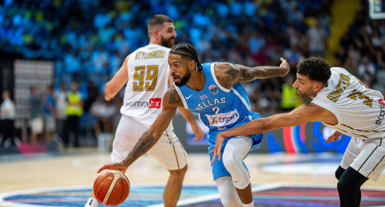 Ο Τάιλερ Ντόρσεϊ στην αναμέτρηση της Ελλάδας με την Κύπρο, Πηγή: Eurokinissi