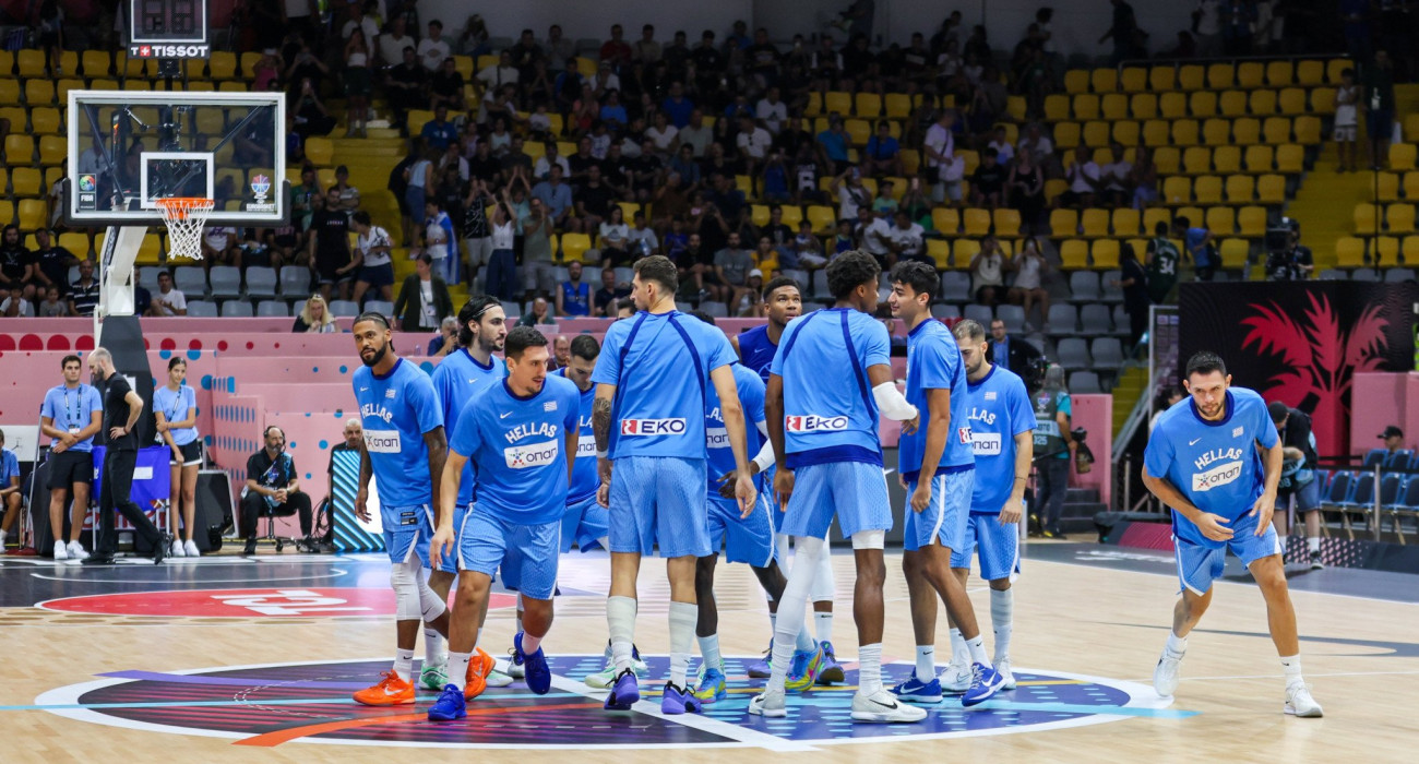 Οι Έλληνες διεθνείς / Πηγή: Eurokinissi