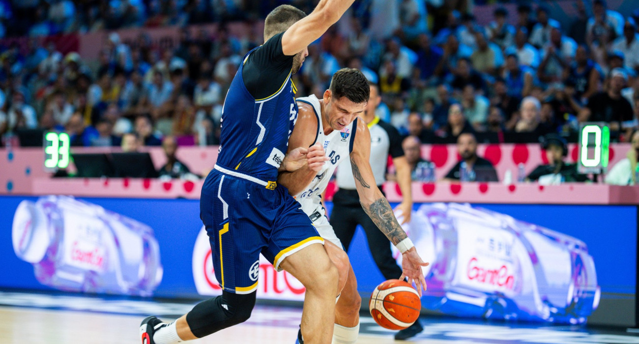 Στιγμιότυπο από το παιχνίδι της Ελλάδας με τη Βοσνία, Πηγή: Eurokinissi