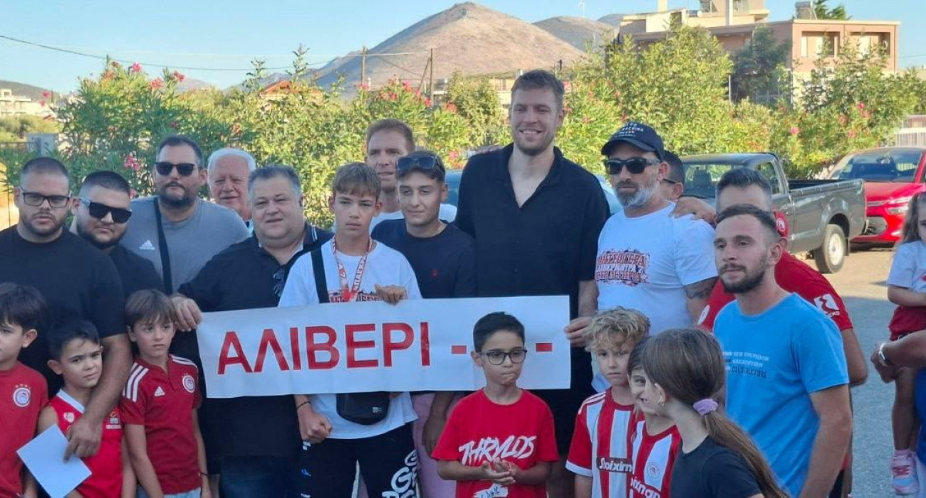 Ο Σάσα Βεζένκοφ στο Αλιβέρι