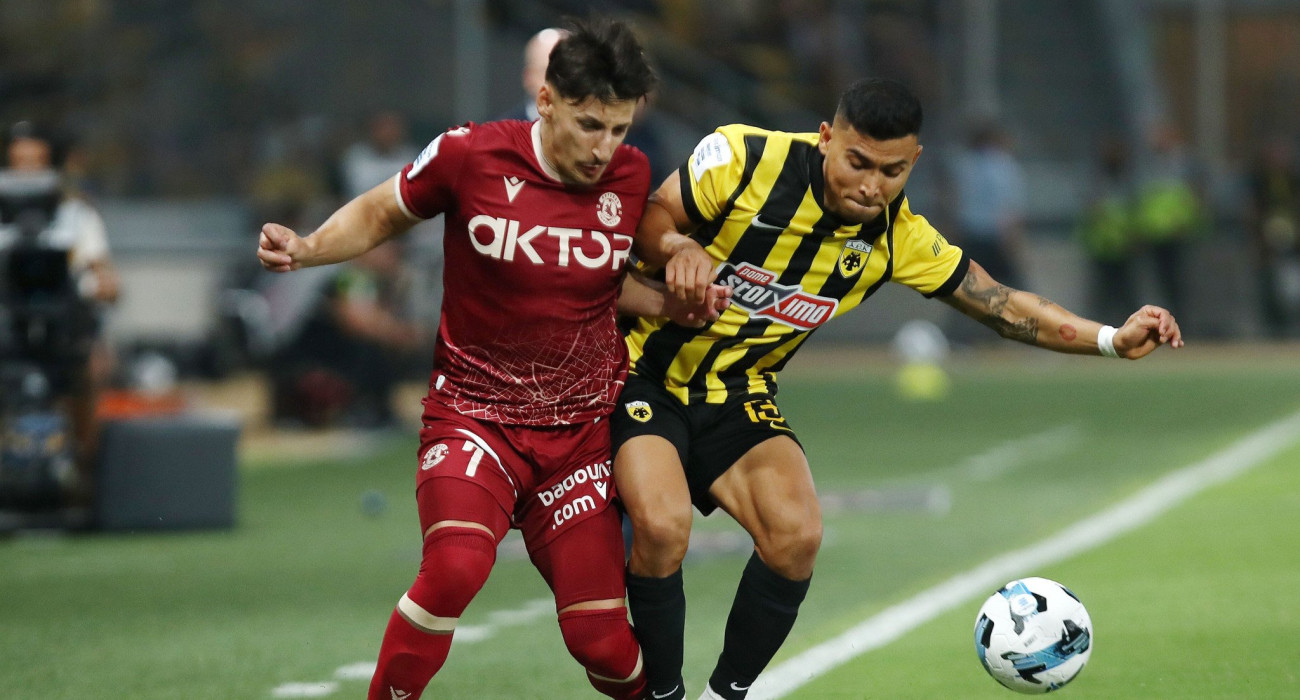 Φάση από το ματς ΑΕΚ - Αστέρας AKTOR / Πηγή: Intime