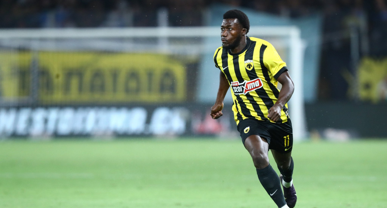 Ο Αμπουμπακαρί Κοϊτά στο ΑΕΚ-Άντερλεχτ / Πηγή: Eurokinissi