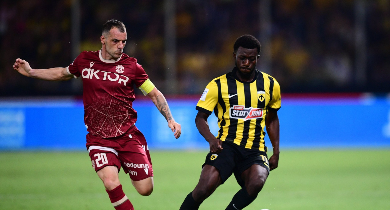 Φάση από τον αγώνα της ΑΕΚ με τον Αστέρα AKTOR / Πηγή: Eurokinissi