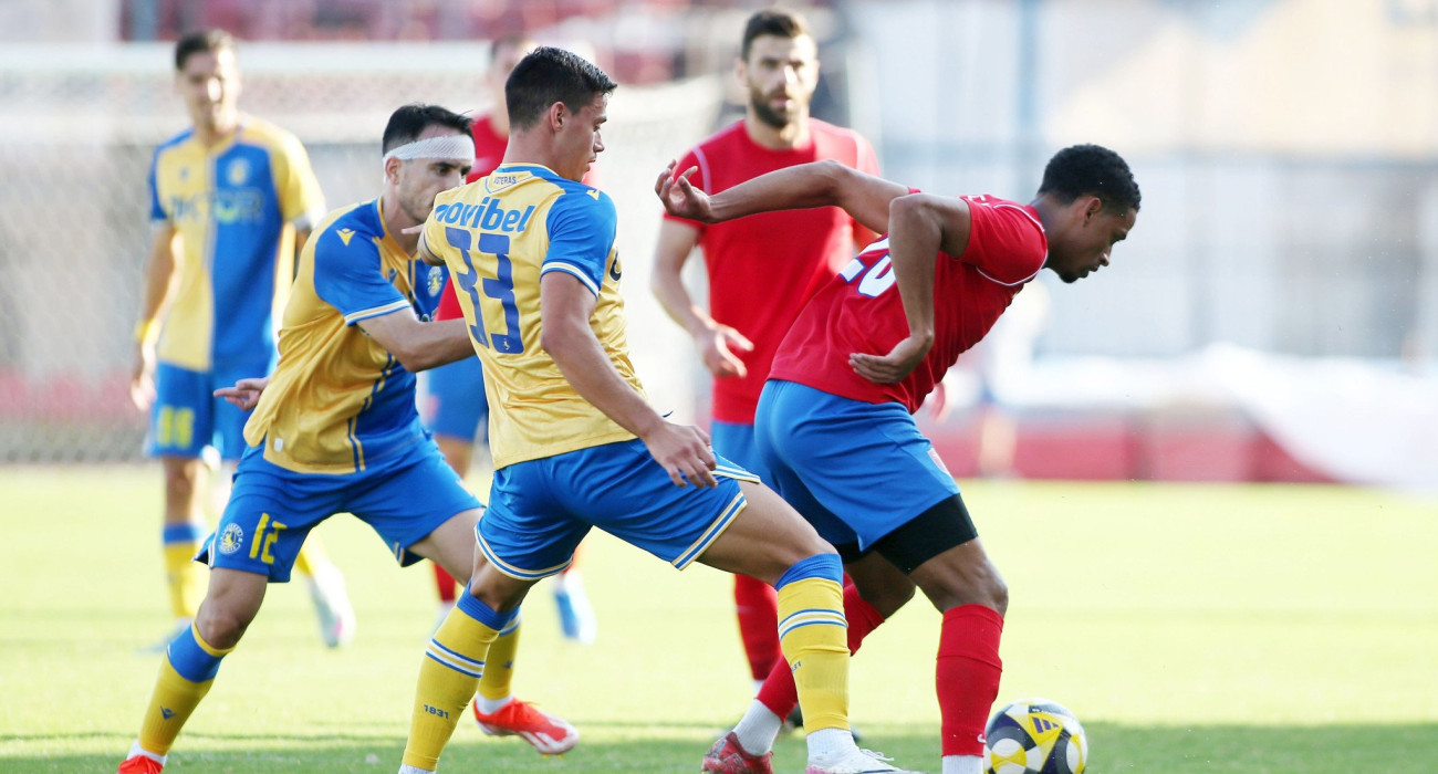 Φάση από το φιλικό Πανιώνιος - Αστέρας AKTOR Β / Πηγή: Intime