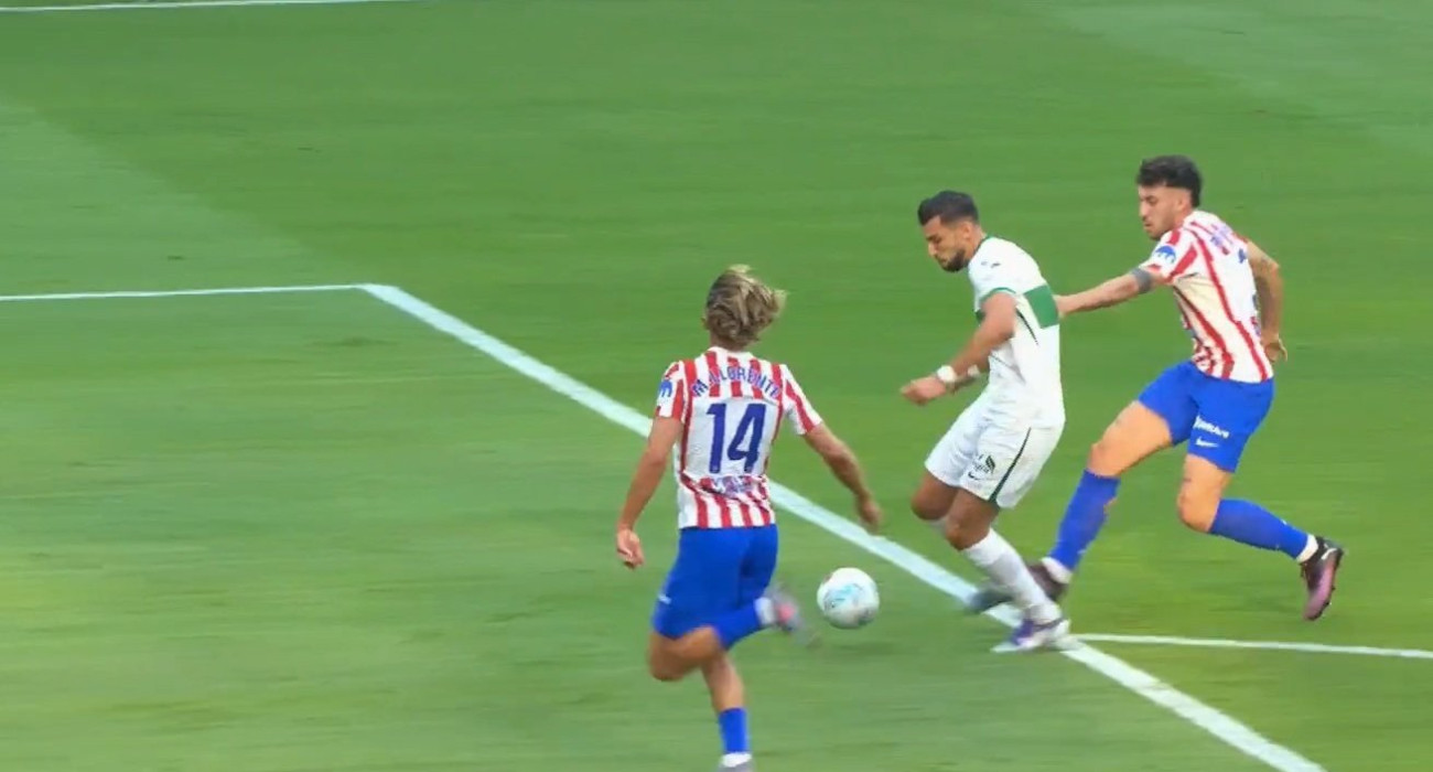 Στιγμιότυπο από το Ατλέτικο Μαδρίτης-Έλτσε / Screenshot