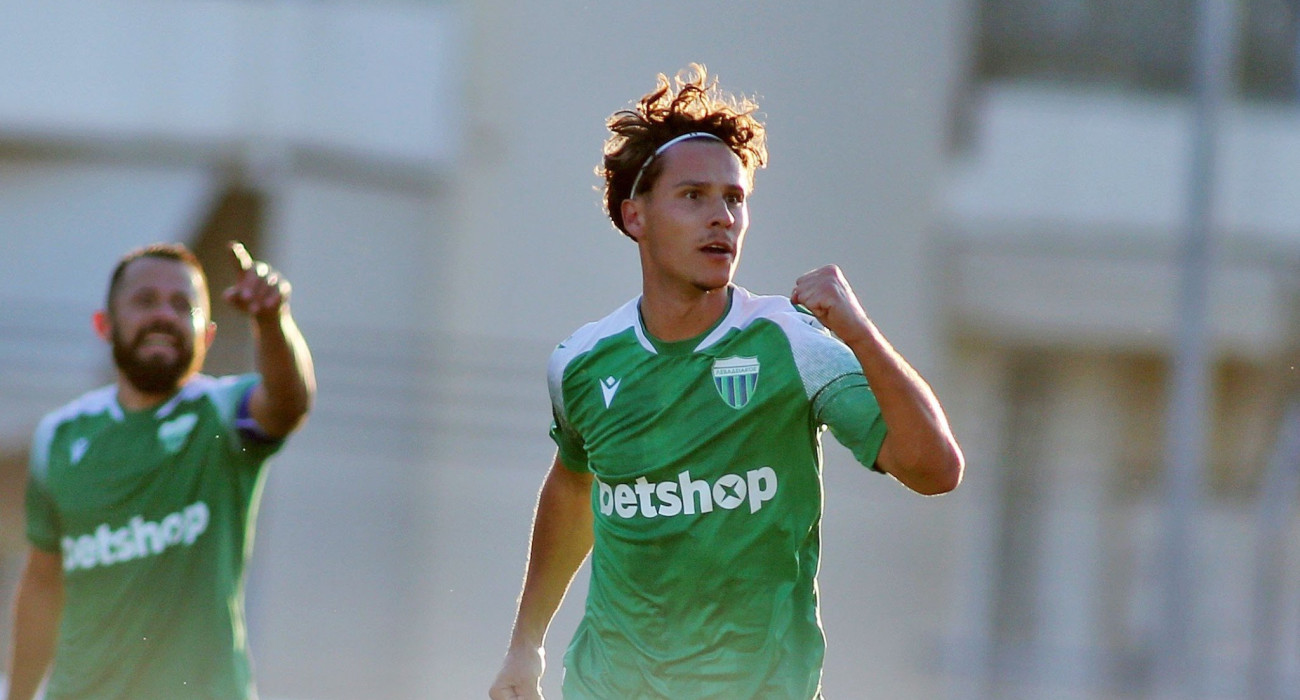 Ο Αντονί Μπελμόντ με τη φανέλα του Λεβαδειακού / Πηγή: Intime