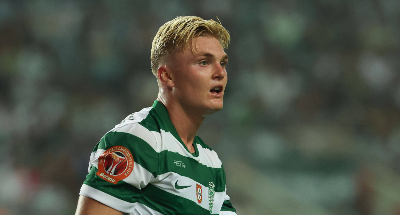 Ο Κόνραντ Χάρντερ με τη φανέλα της Σπόρτινγκ Λισαβόνας / Πηγή: Imago