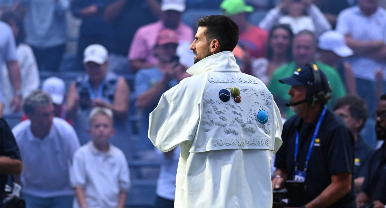 Το εντυπωσιακό jacket του Νόβακ Τζόκοβιτς στο US Open 2025 / Πηγή: Imago