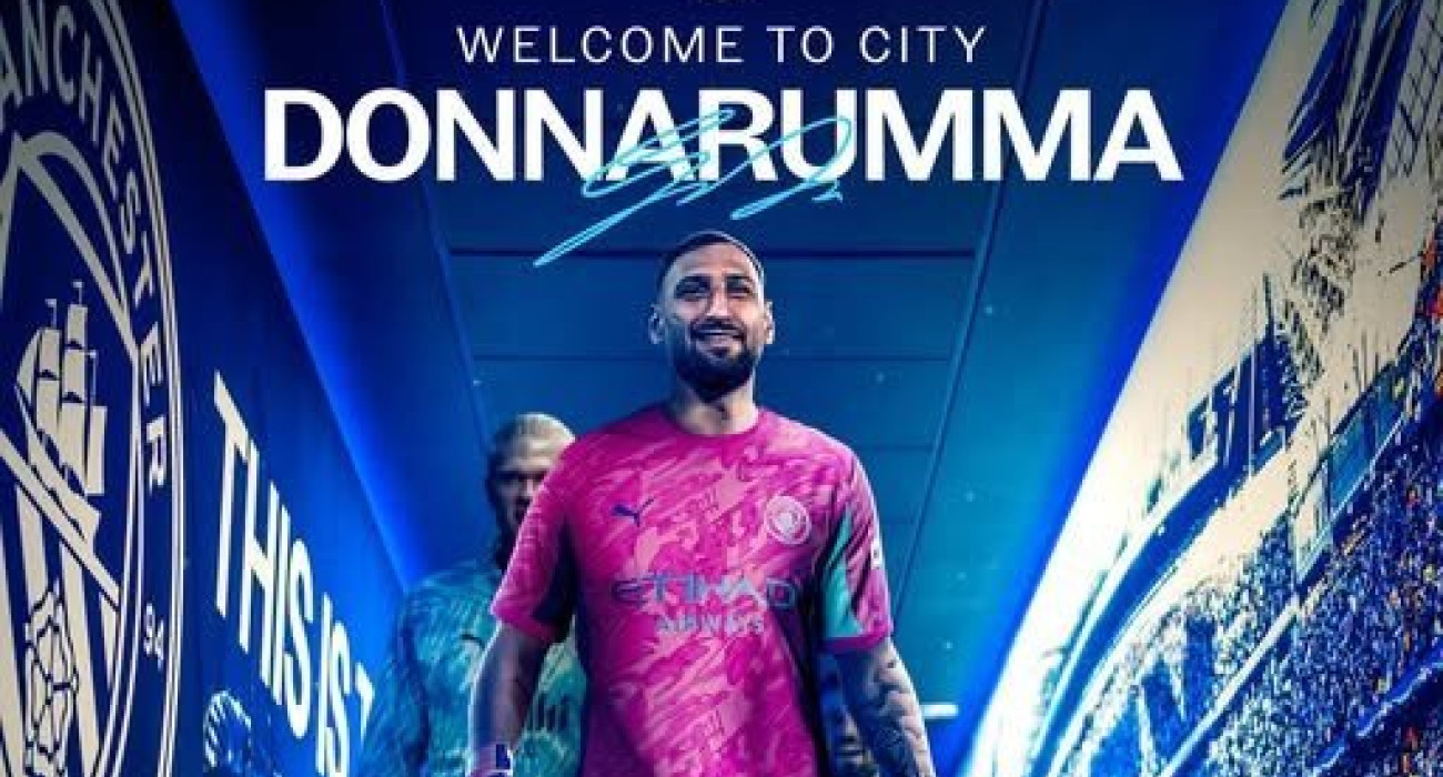Ο Τζίτζι Ντοναρούμε ανακοινώθηκε από τη Μάντσεστερ Σίτι / Πηγή: Manchester City