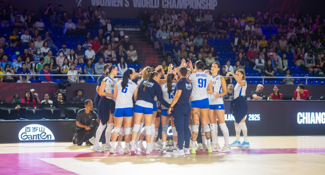 Η Εθνική Ελλάδας του βόλεϊ γυναικών στο Παγκόσμιο Πρωτάθλημα στη Ταϊλάνδη / Πηγή: ΕΟΠΕ