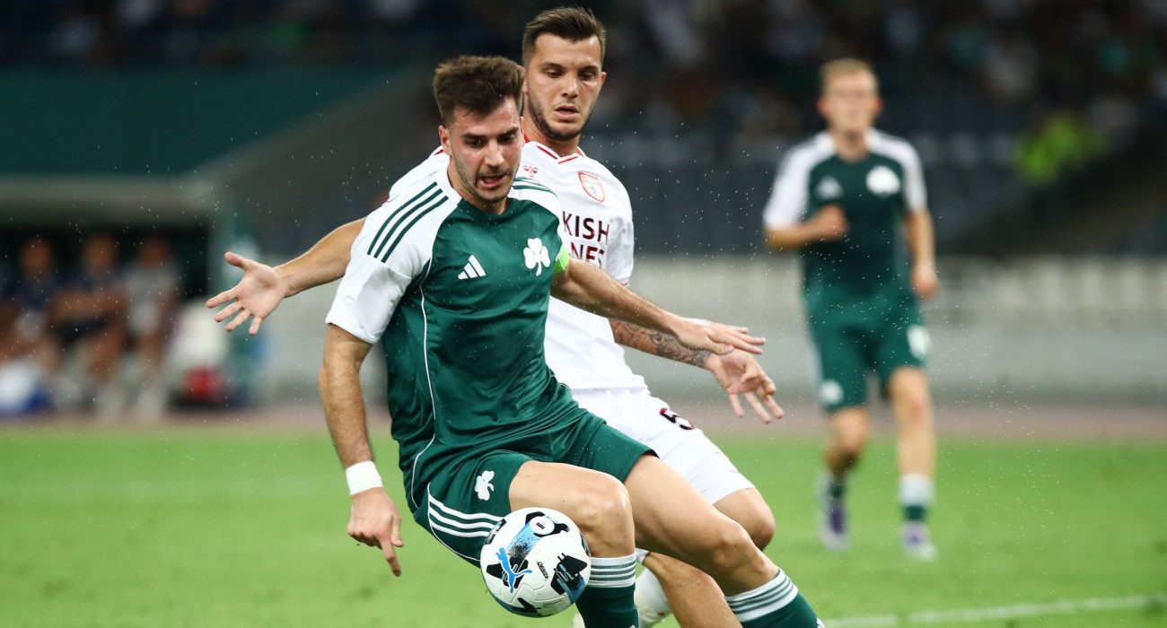 Ο Φώτης Ιωαννίδης στο παιχνίδι του Παναθηναϊκού με τη Σάμσουνσπορ/Πηγή: Intime