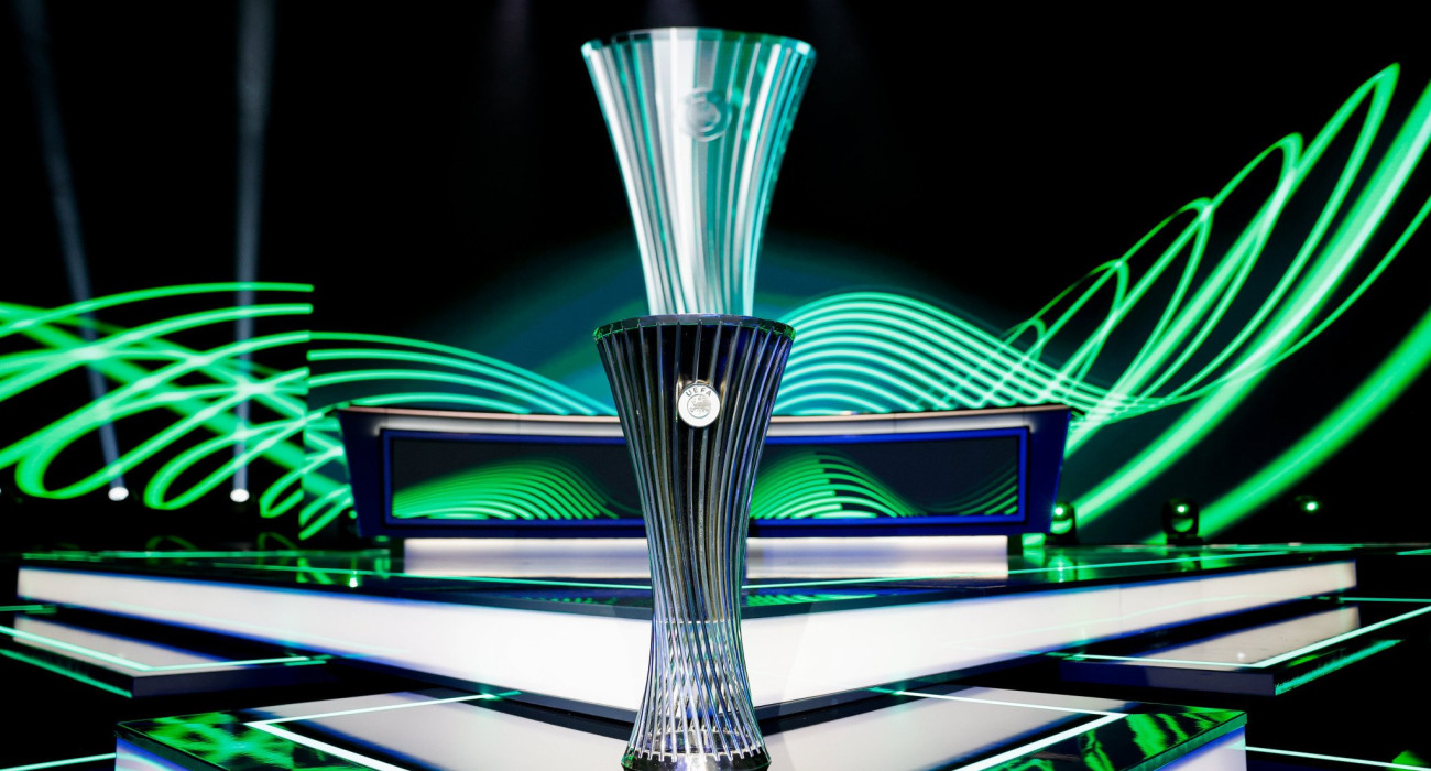 Η ΑΕΚ ετοιμάζεται να μάθει τους αντιπάλους της / Photo by Claudio Lavenia - UEFA/UEFA via Getty Images