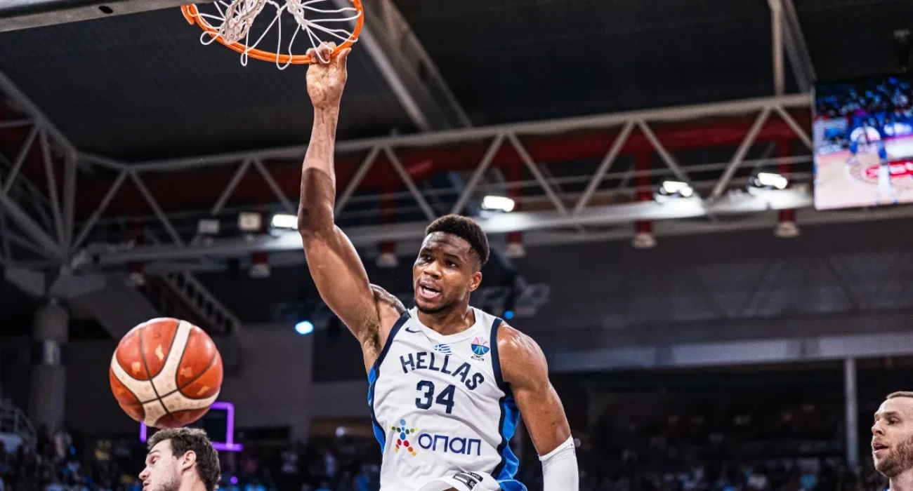 Ο Γιάννης Αντετοκούνμπο/Πηγή: FIBA