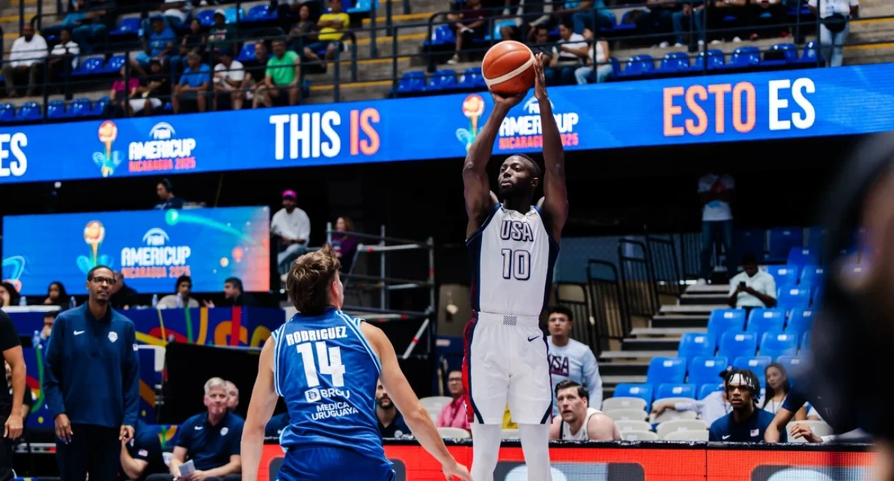 Ο Τζέριαν Γκραντ με την φανέλα της Team USA / Πηγή: FIBA Basketball