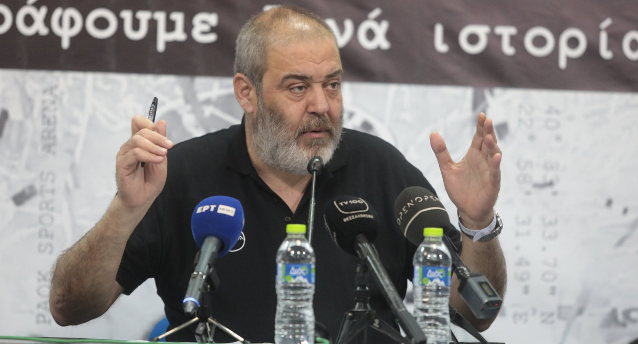 Ο πρόεδρος της ΚΑΕ ΠΑΟΚ Θανάσης Χατζόπουλος/Πηγή: Eurokinissi