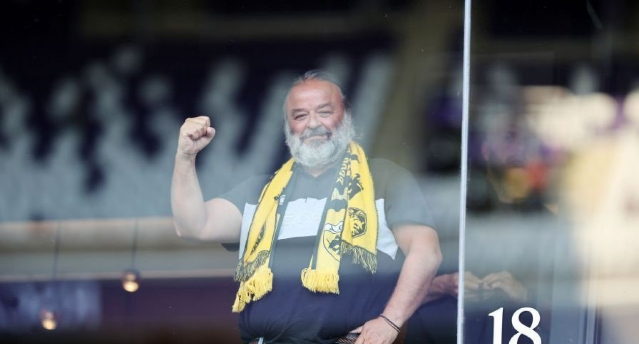 Ο Μάριος Ηλιόπουλος στις Βρυξέλλες για το Άντερλεχτ-ΑΕΚ / Πηγή: Intime