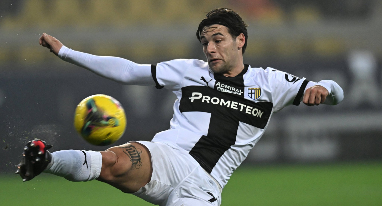 Ο Αλεσάντρο Βολιάκο με τη φανέλα της Πάρμα / Πηγή: Imago