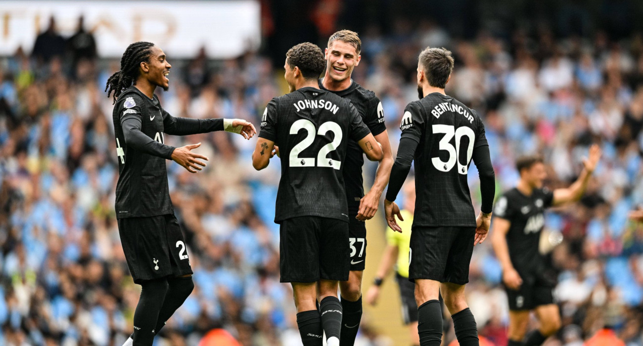 Οι παίκτες της Τότεναμ πανηγυρίζουν / Πηγή: Imago