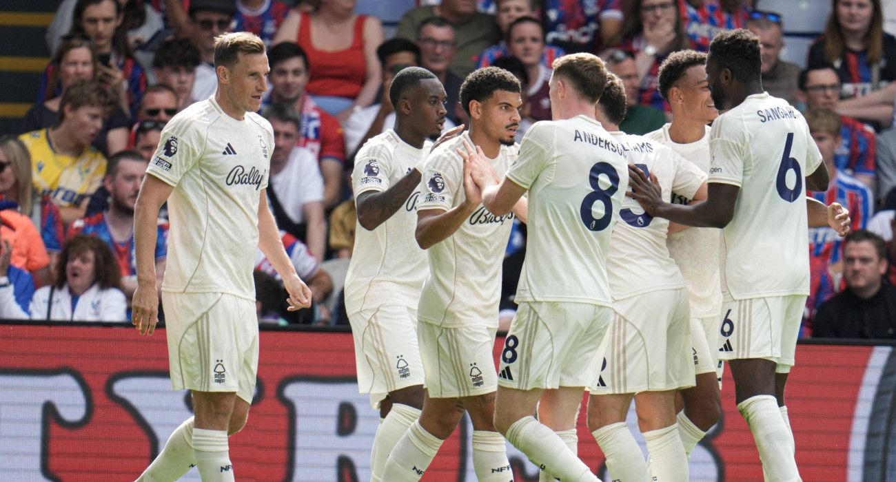 Οι παίκτες της Νότιγχαμ Φόρεστ πανηγυρίζουν / Πηγή: Imago