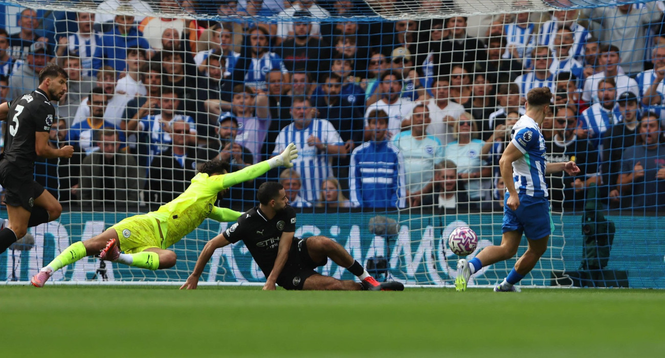 Το γκολ της νίκης για την Μπράιτον / Πηγή: Imago