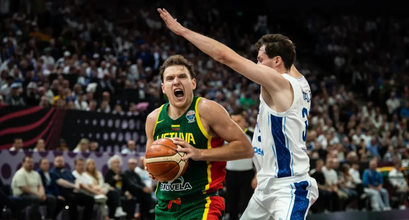 Ο Ρόκας Γιοκουμπάιτις/Πηγή: FIBA