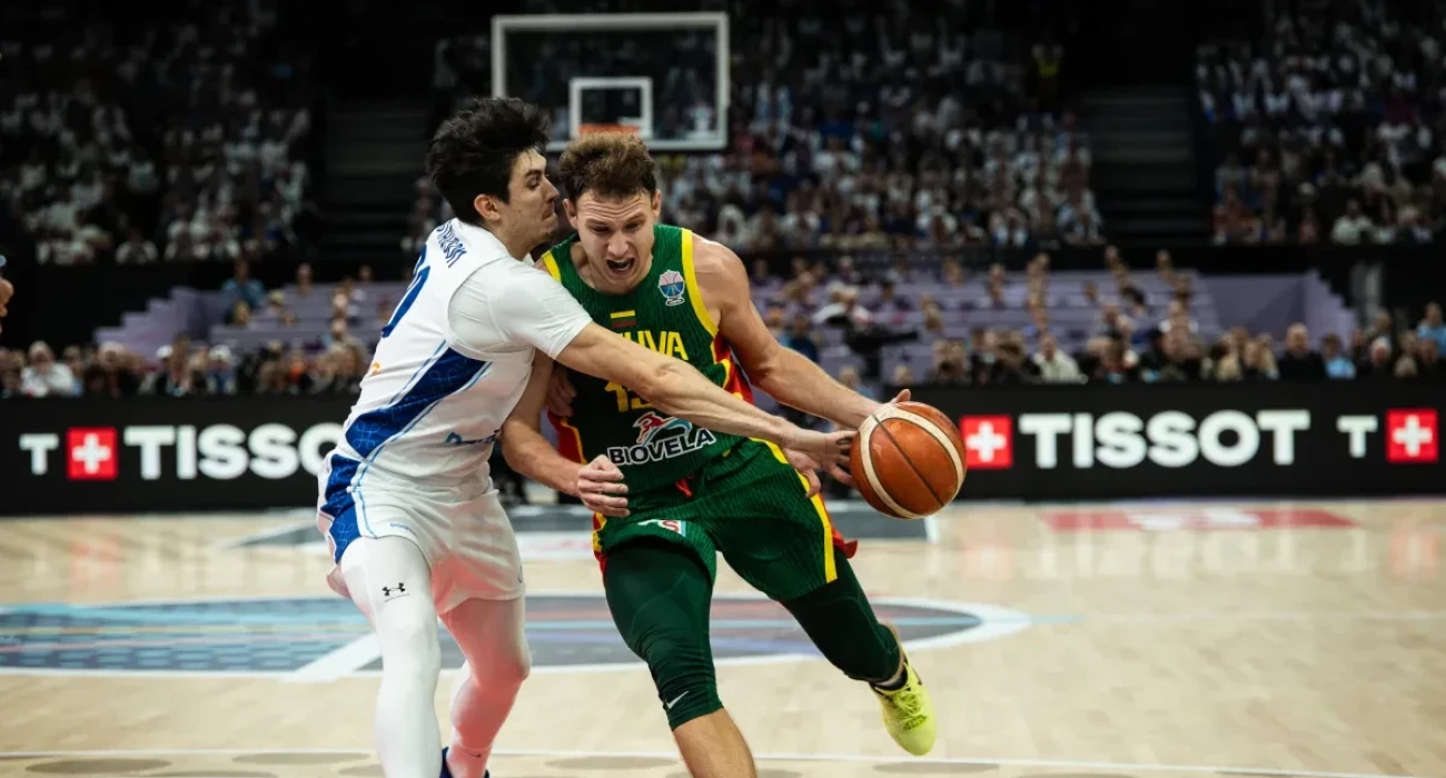 Ο Ρόκας Γιοκουμπάιτις/Πηγή: FIBA