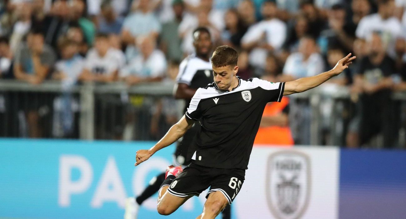 Ο Γιάννης Κωνσταντέλιας με τον ΠΑΟΚ / Πηγή: Eurokinissi