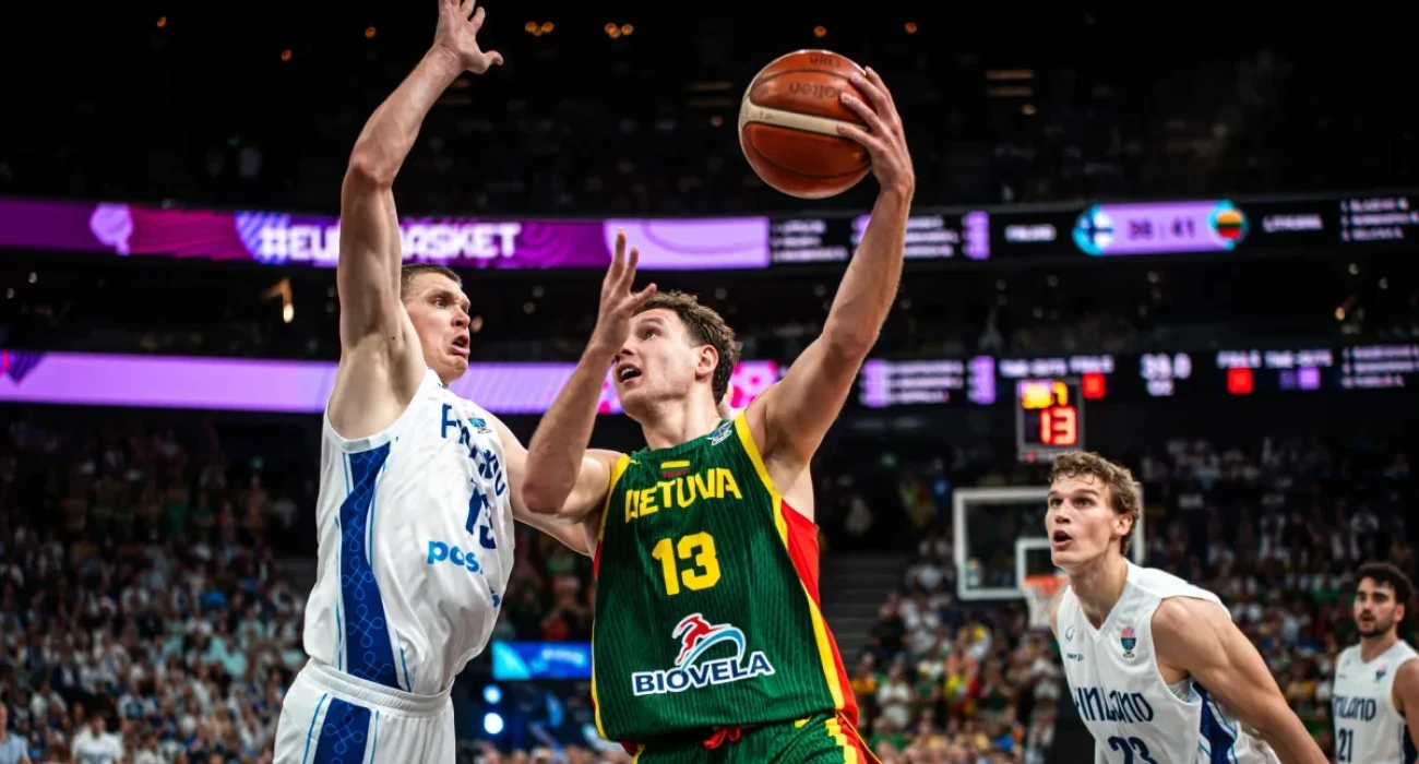 Ο Ρόκας Γιοκουμπάιτις / Πηγή: FIBA Basketball