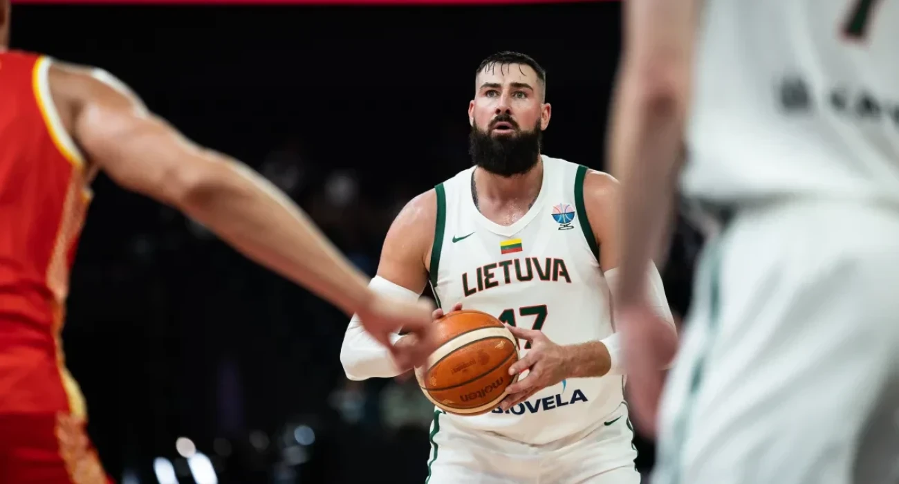 Ο Γιόνας Βαλαντσιούνας/Πηγή: FIBA