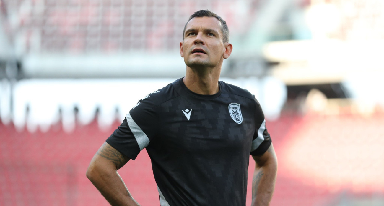 Ο Ντέγιαν Λόβρεν με τον ΠΑΟΚ / Πηγή: Eurokinissi