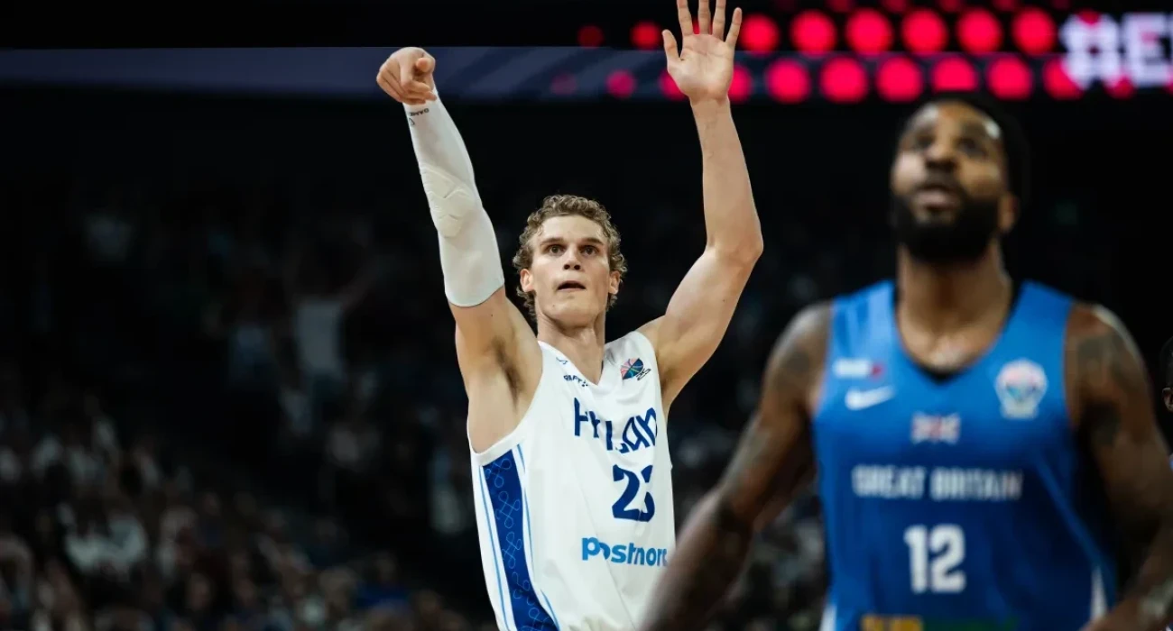 Ο Λάουρι Μάρκανεν, στη ιστορική του επίδοση με τη φανέλα της Φινλανδίας, Πηγή: FIBA