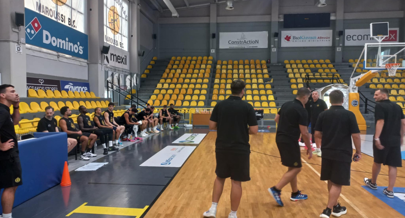 Εικόνες από την πρώτη προπόνηση του Αμαρουσίου